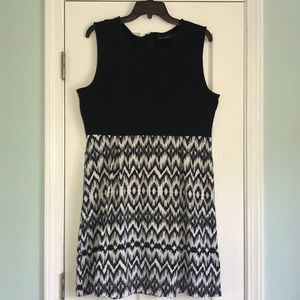 Cynthia Rowley Black and White Dress XL